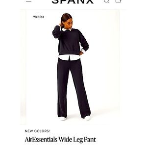 COPY - SPANX Air Essential Wide Leg Pant
